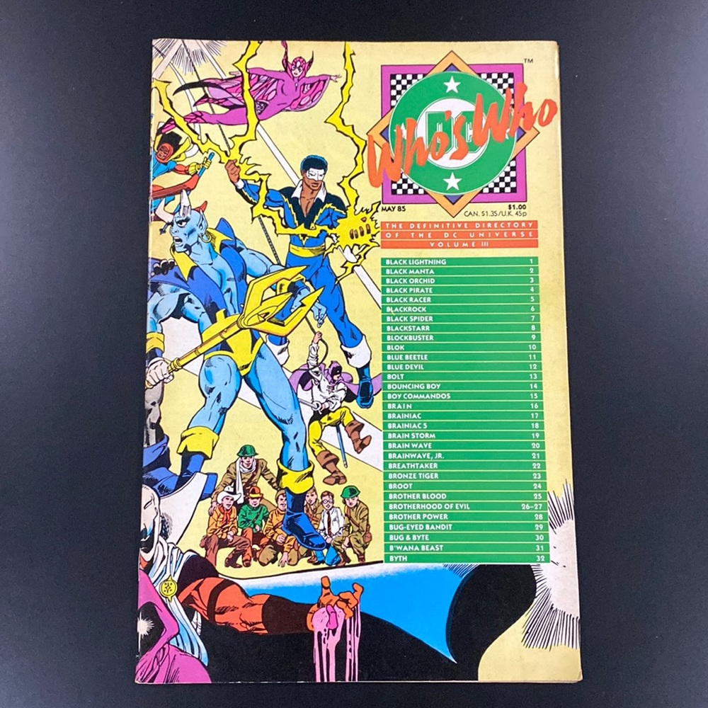 Who’s Who: The Definitive Directory of the DC Universe Volume III - Comic Book